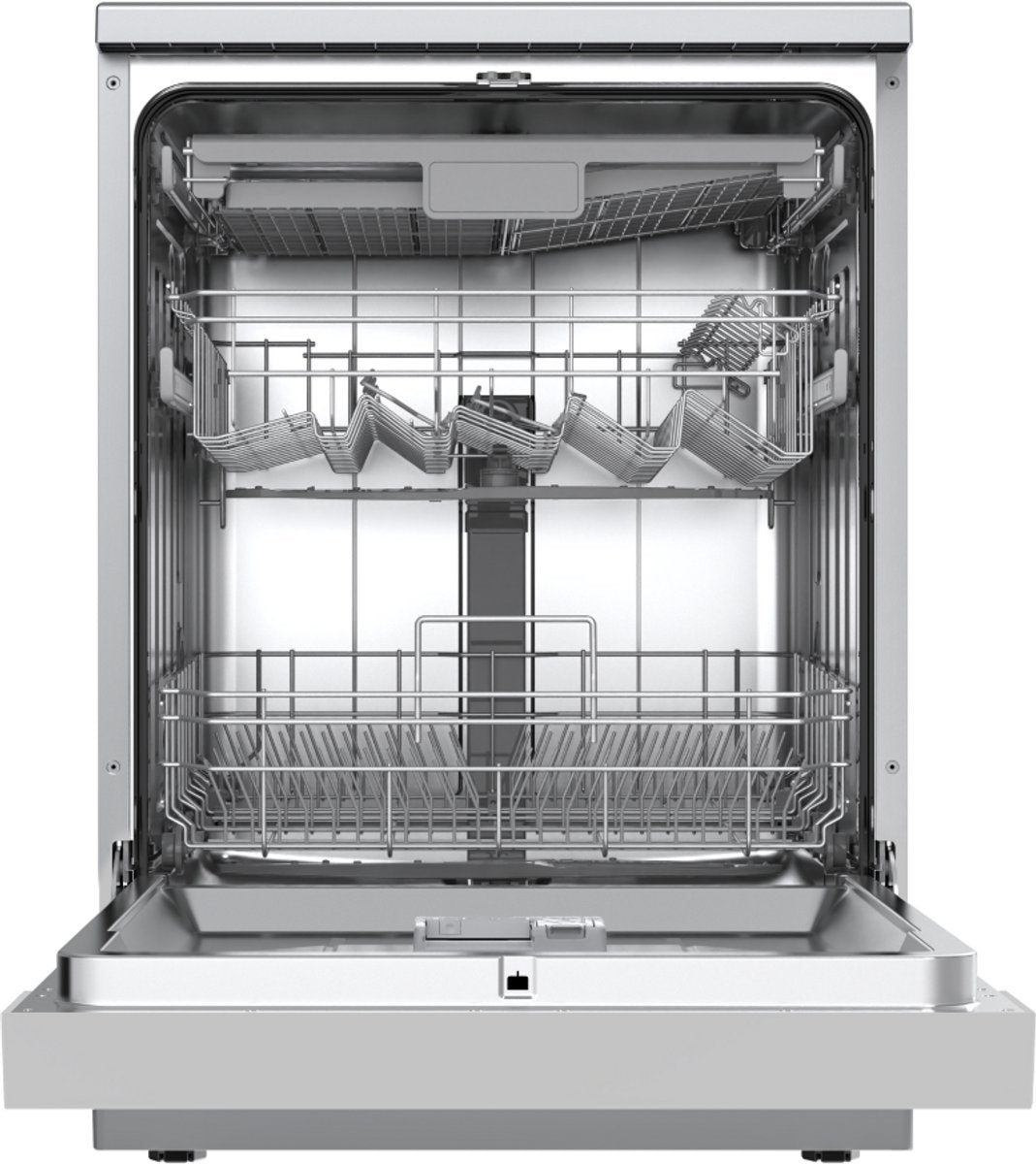 Wiggo WD-F6148B(X) Vrijstaande Vaatwasser - 60 cm - Roestvrijstaal