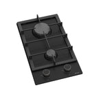 Wiggo WH-G332RD(B) Inbouw Gaskookplaat - 30 cm - Zwart