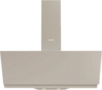 Wiggo WE-A942G(C) Schuine Afzuigkap - 90 cm - Creme
