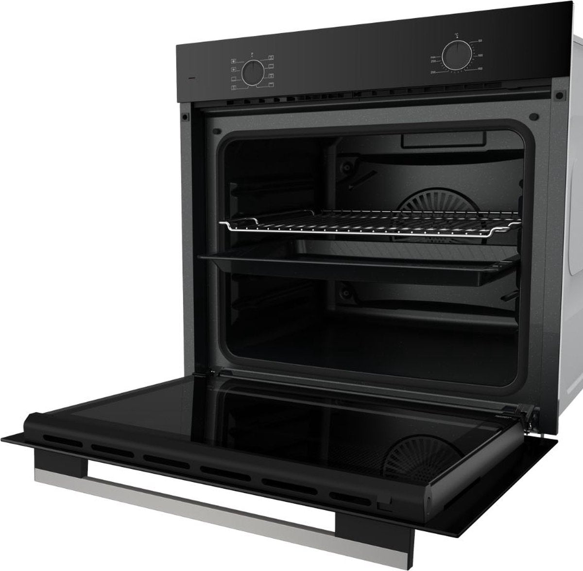 Wiggo WO-B608(B) Inbouw Oven - 60 cm - Zwart