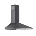 Wiggo WE-A630P(G) Wandschouw Afzuigkap - 60 cm - Grijs