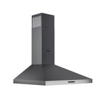Wiggo WE-A630P(G) Wandschouw Afzuigkap - 60 cm - Grijs