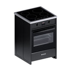 Wiggo WIO-E621A(BX) Vrijstaande Inductiefornuis - 60 cm - Zwart