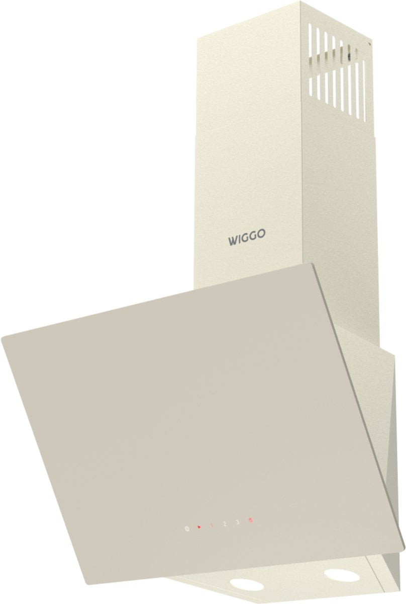 Wiggo WE-A531G(C) Schuine Afzuigkap - 50 cm - Creme
