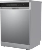 Wiggo WD-F6148B(X) Vrijstaande Vaatwasser - 60 cm - Roestvrijstaal
