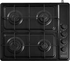 Wiggo WH-G604F(B) Vrijstaande Gaskookplaat - 60 cm - Zwart
