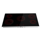 Wiggo WH-E975GC(B) Inbouw Keramische Kookplaat - 60 cm - Zwart