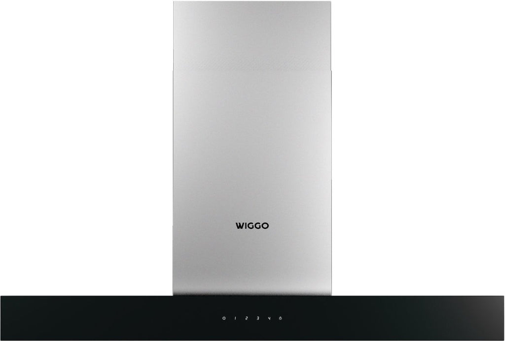 Wiggo WE-A941T(X) Wandschouw Afzuigkap - 90 cm - Roestvrijstaal