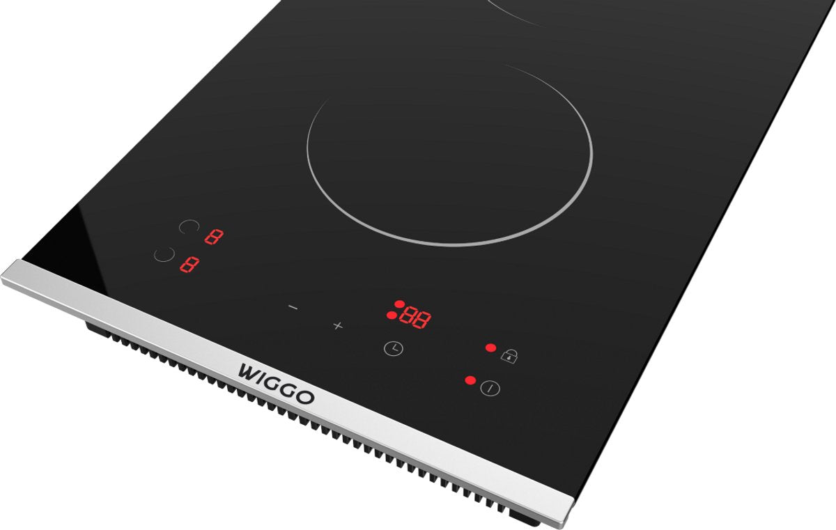 Wiggo WH-E312G(B) Inbouw Inductie Kookplaat - 30 cm - Zwart