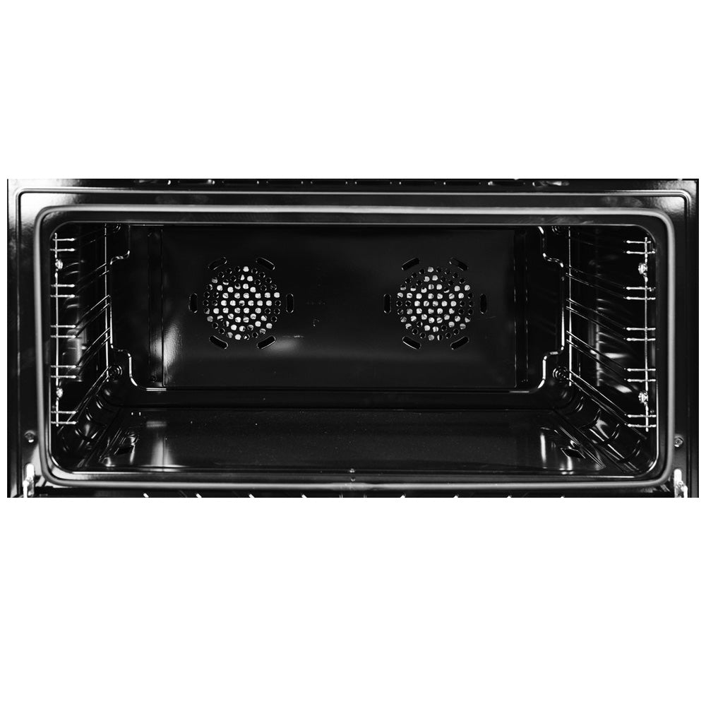 Wiggo WO-E906B(BX) Vrijstaande Gasfornuis - 90 cm - Zwart