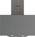 Wiggo WE-A531G(G) Schuine Afzuigkap - 50 cm - Grijs