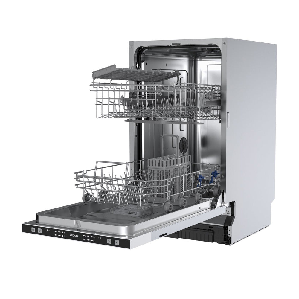 Wiggo WD-B60126E(X) Inbouw Vaatwasser - 60 cm - Roestvrijstaal