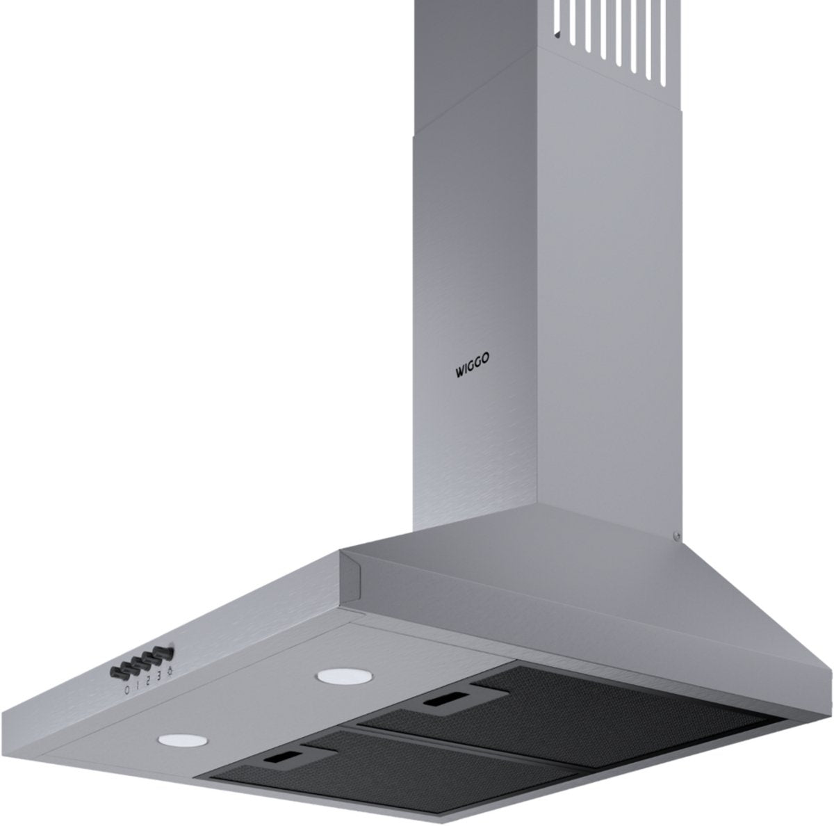 Wiggo WE-A530P(X) Wandschouw Afzuigkap - 50 cm - Roestvrijstaal