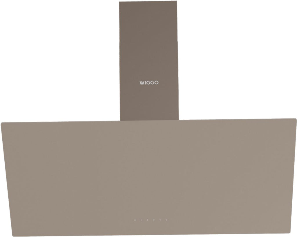 Wiggo WE-A941G(C) Schuine Afzuigkap - 90 cm - Creme