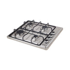 Wiggo WH-G604F(X) Vrijstaande Gaskookplaat - 60 cm - Roestvrijstaal