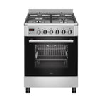 Wiggo WO-E609B(XX) Vrijstaande Gasfornuis - 60 cm - Roestvrijstaal