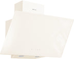 Wiggo WE-A941G(C) Schuine Afzuigkap - 90 cm - Creme