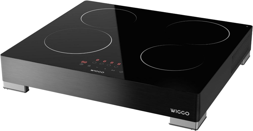 Wiggo WH-EF614G(B) Vrijstaande Inductie Kookplaat - 60 cm - Zwart