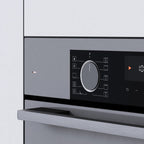 Wiggo WO-BFA610(G) Inbouw Oven - 60 cm - Grijs