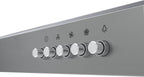 Wiggo WE-B630V(X) Onderbouw Afzuigkap - 60 cm - Roestvrijstaal