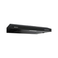 Wiggo WE-B630V(B) Onderbouw Afzuigkap - 60 cm - Zwart
