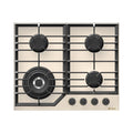 Wiggo WH-G634GL(C) Inbouw Gaskookplaat - 60 cm - Creme