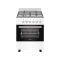 Wiggo WO-E606A(WX) Vrijstaande Gasfornuis - 60 cm - Wit