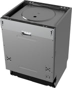 Wiggo WD-B6126E(X) Inbouw Vaatwasser - 60 cm - Roestvrijstaal