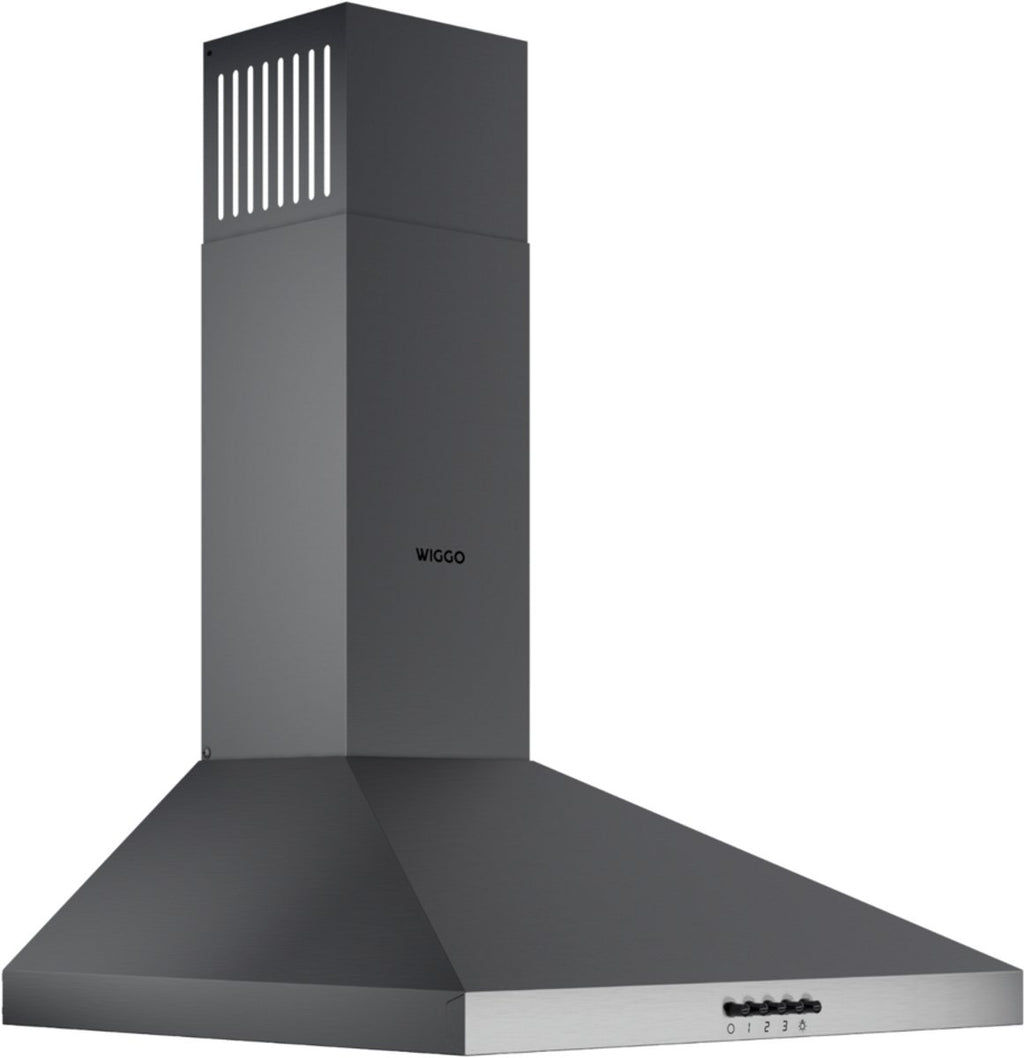 Wiggo WE-A530P(G) Wandschouw Afzuigkap - 50 cm - Grijs
