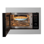 Wiggo WBM-G6025(BX) Inbouw Combi Magnetron - 46 cm - Zwart