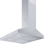 Wiggo WE-A530P(W) Wandschouw Afzuigkap - 50 cm - Wit
