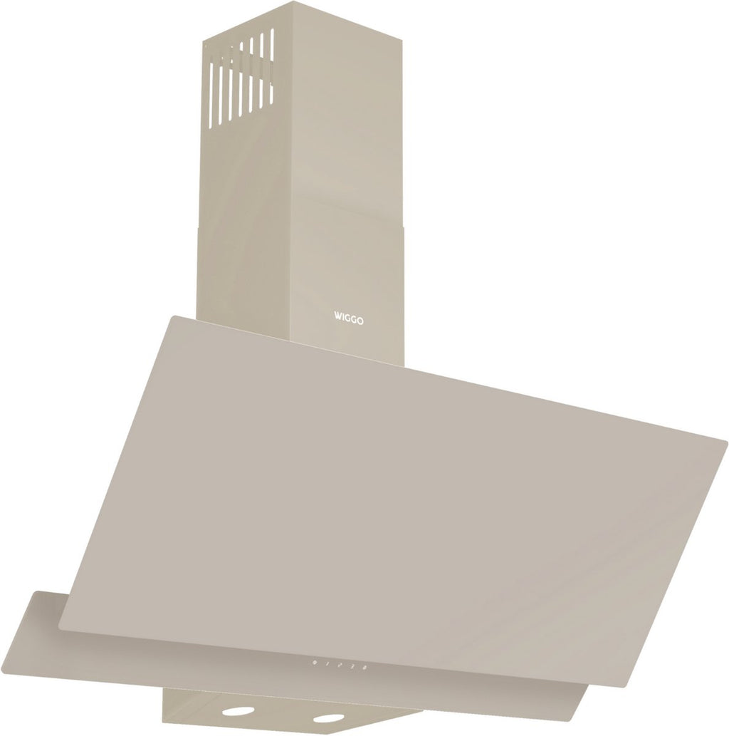 Wiggo WE-A942G(C) Schuine Afzuigkap - 90 cm - Creme
