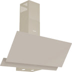 Wiggo WE-A942G(C) Schuine Afzuigkap - 90 cm - Creme