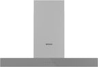Wiggo WE-A941T(G) Wandschouw Afzuigkap - 90 cm - Grijs