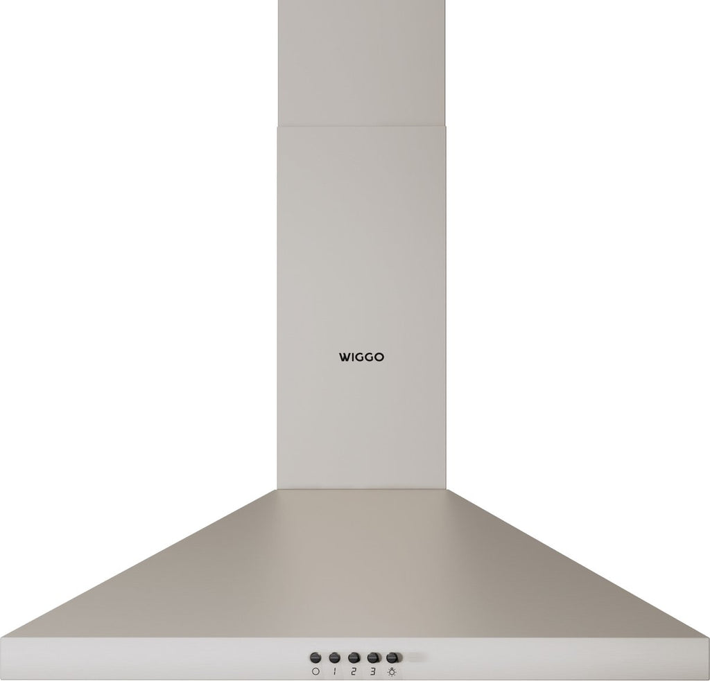 Wiggo WE-A630P(C) Wandschouw Afzuigkap - 60 cm - Creme
