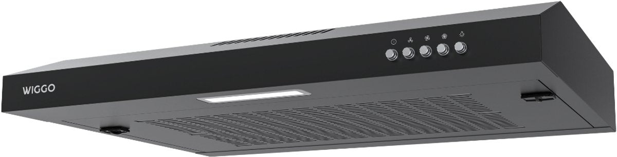 Wiggo WE-B630V(B) Onderbouw Afzuigkap - 60 cm - Zwart