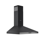 Wiggo WE-A630P(B) Wandschouw Afzuigkap - 60 cm - Zwart