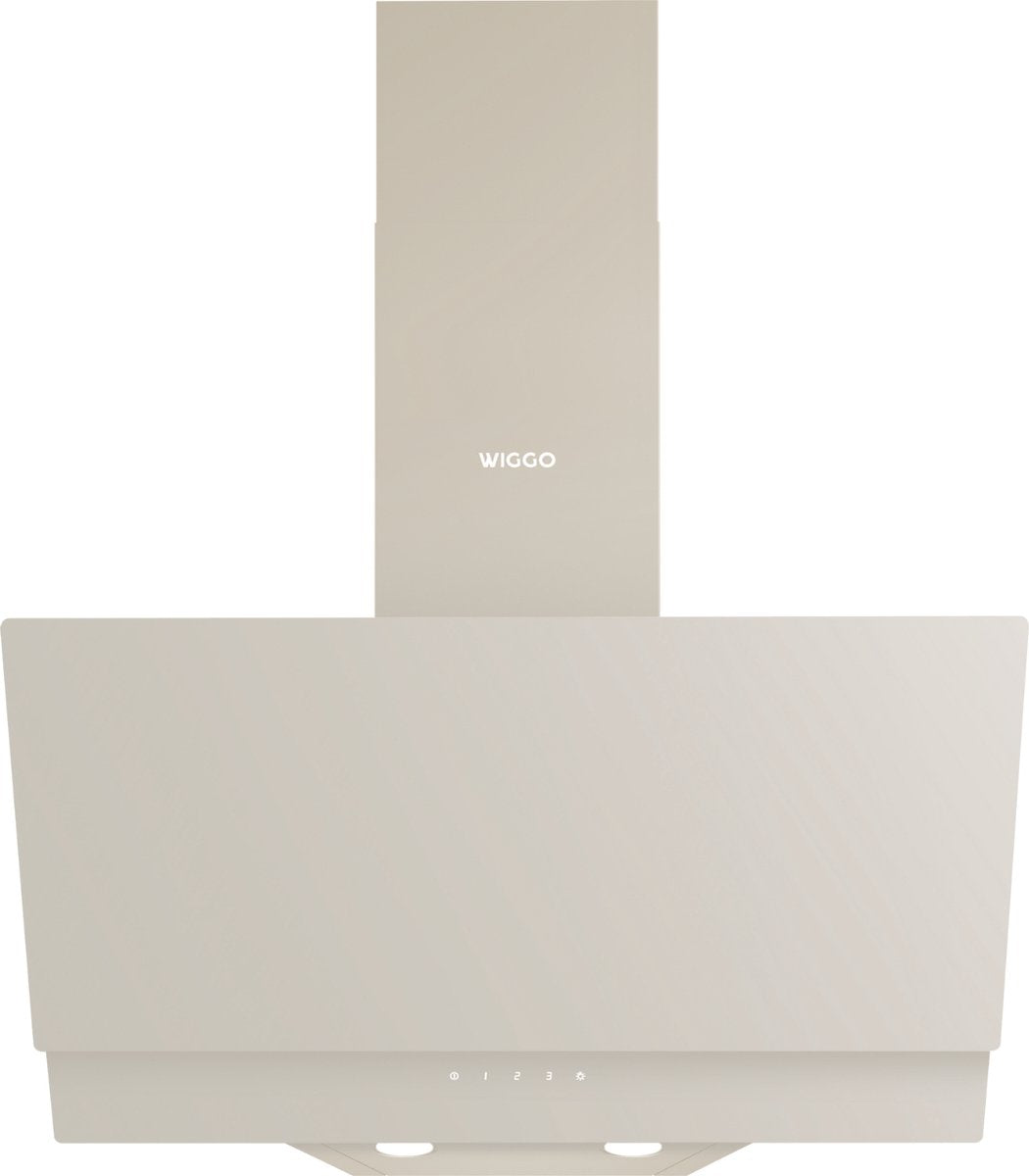 Wiggo WE-A642G(C) Schuine Afzuigkap - 60 cm - Creme