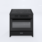 Wiggo WIO-E921A(BB) Vrijstaande Inductiefornuis - 90 cm - Zwart