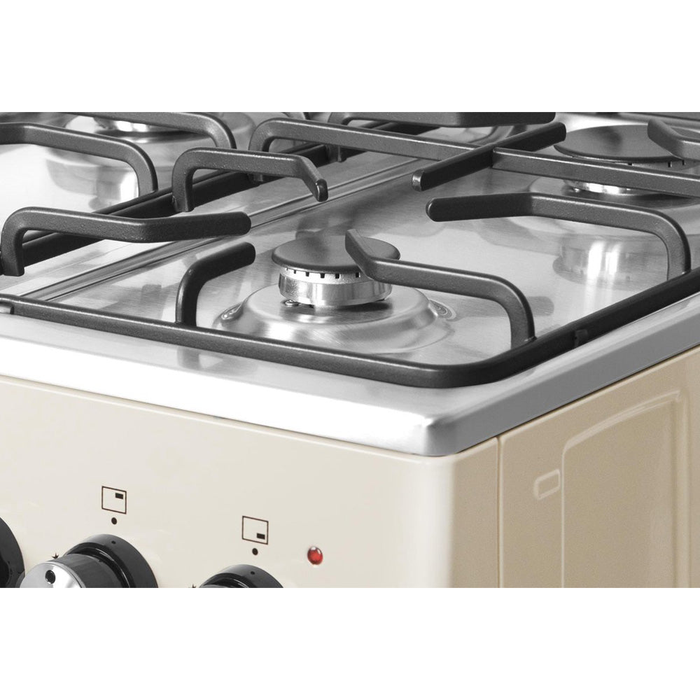 Wiggo WO-E606A(CX) Vrijstaande Gasfornuis - 60 cm - Creme