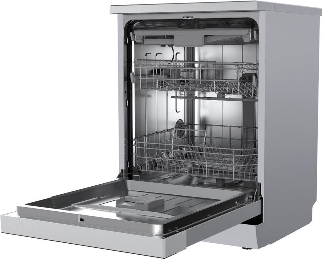 Wiggo WD-F6148B(X) Vrijstaande Vaatwasser - 60 cm - Roestvrijstaal