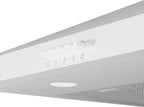 Wiggo WE-A630P(W) Wandschouw Afzuigkap - 60 cm - Wit