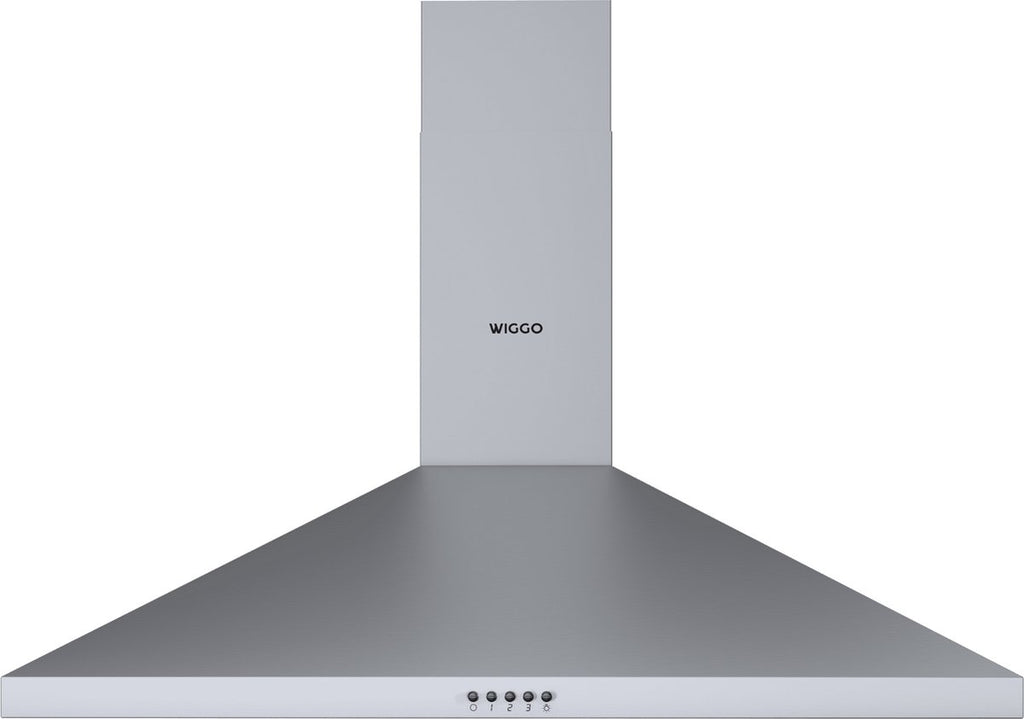 Wiggo WE-A930P(X) Wandschouw Afzuigkap - 90 cm - Roestvrijstaal