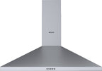 Wiggo WE-A930P(X) Wandschouw Afzuigkap - 90 cm - Roestvrijstaal