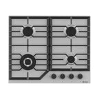 Wiggo WH-G634RL(X) Inbouw Gaskookplaat - 60 cm - Roestvrijstaal