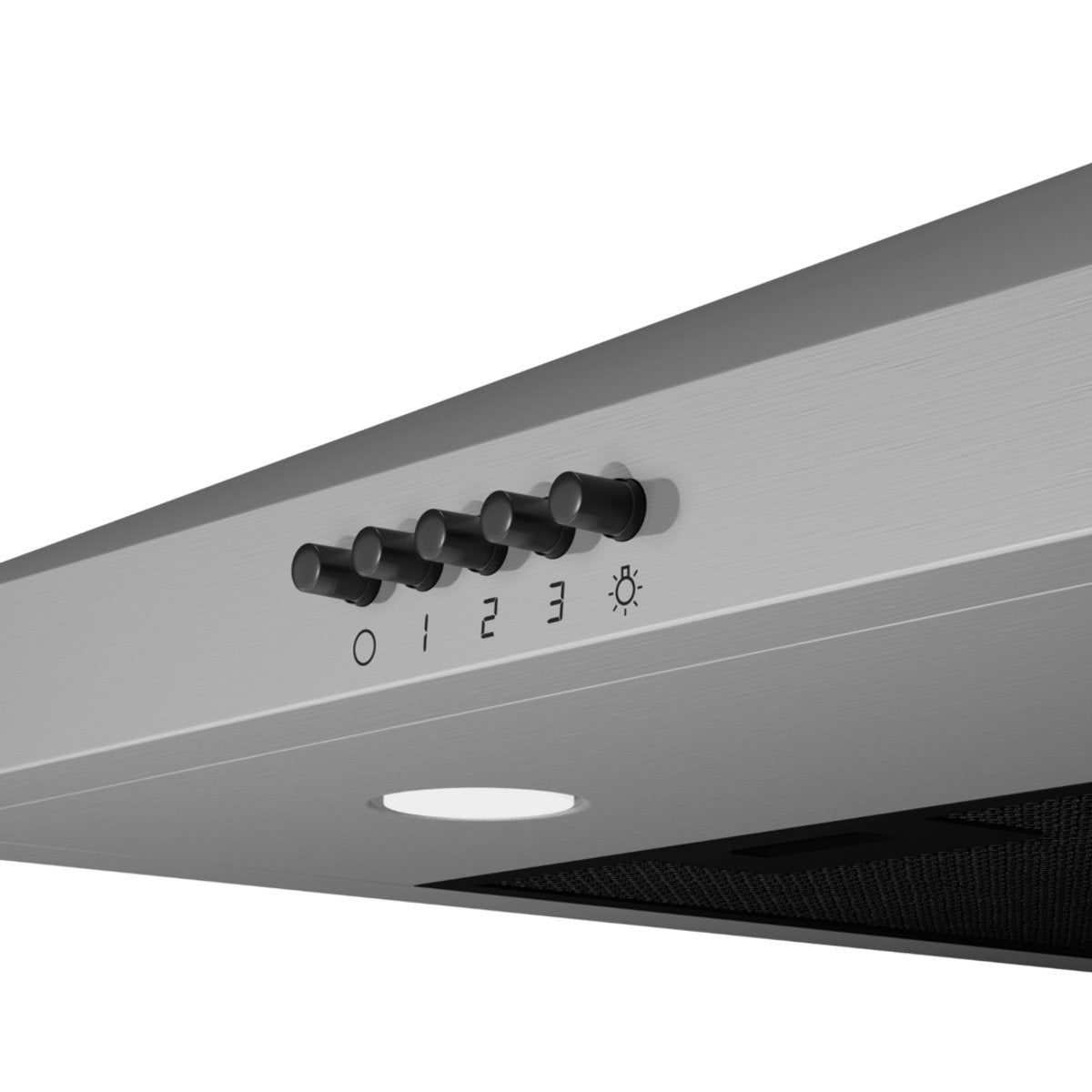 Wiggo WE-A530P(X) Wandschouw Afzuigkap - 50 cm - Roestvrijstaal