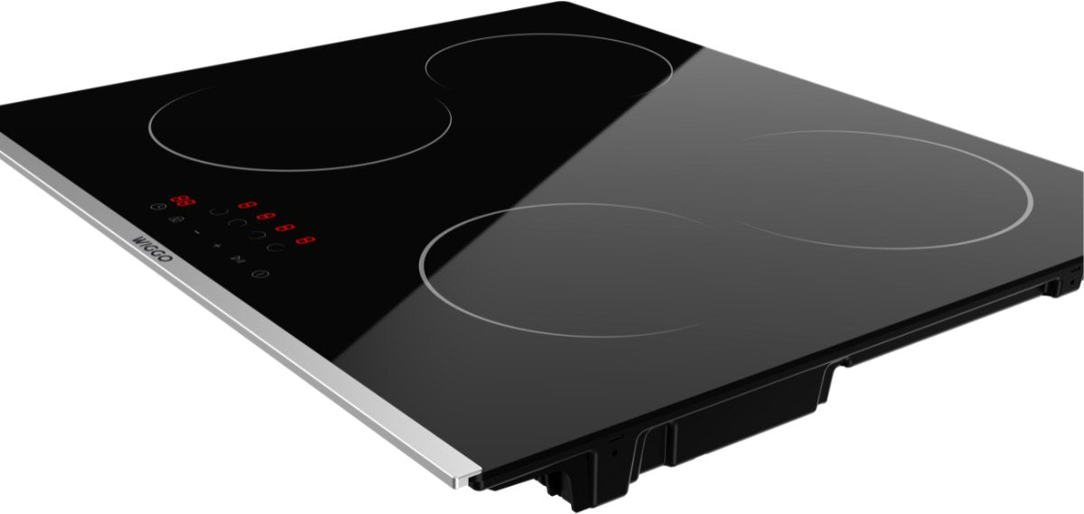 Wiggo WH-E624G(B) Inbouw Inductie Kookplaat - 60 cm - Zwart