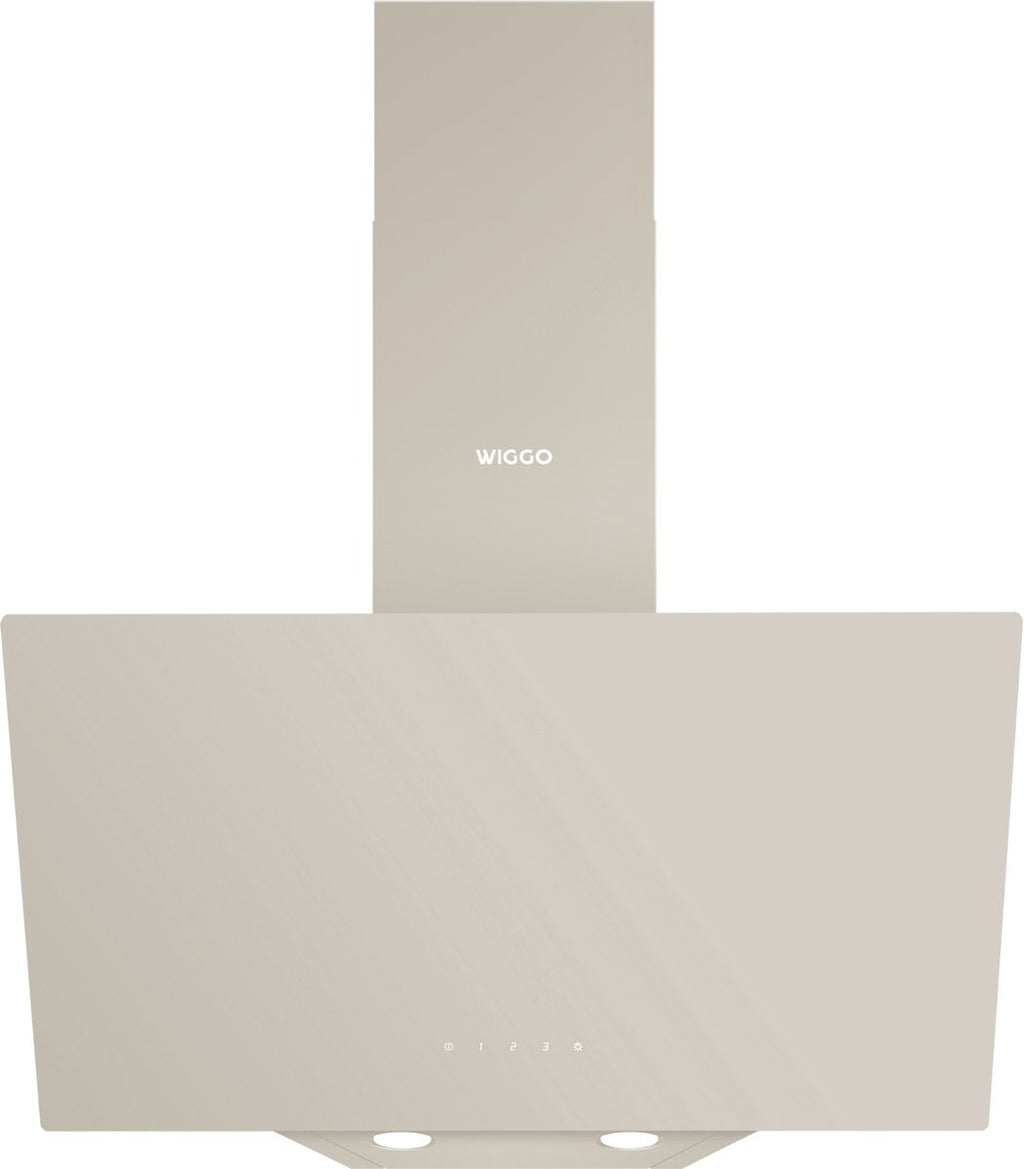 Wiggo WE-A641G(C) Schuine Afzuigkap - 60 cm - Creme