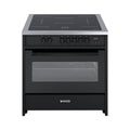 Wiggo WIO-E921A(BX) Vrijstaande Inductiefornuis - 90 cm - Zwart