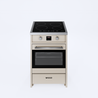 Wiggo WIO-E621A(CX) Vrijstaande Inductiefornuis - 60 cm - Creme